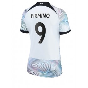 Damen Fußballbekleidung Liverpool Roberto Firmino #9 Auswärtstrikot 2022-23 Kurzarm
